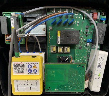 Riso-Messung an einer Wallbox mit integriertem RCD