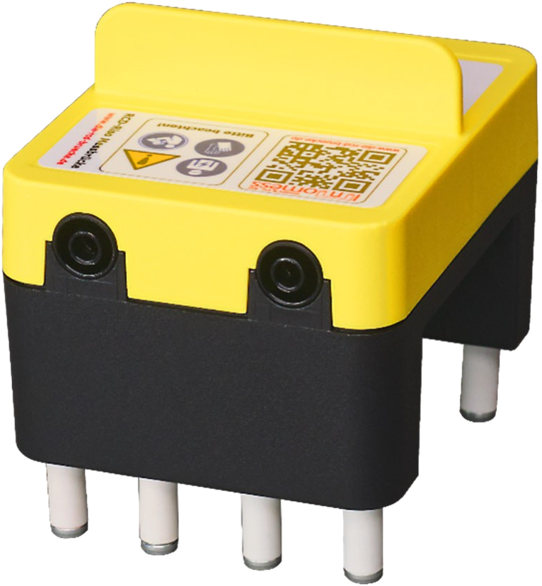 RCD-Riso Messbrücke – Unterseite mit Magnetpins