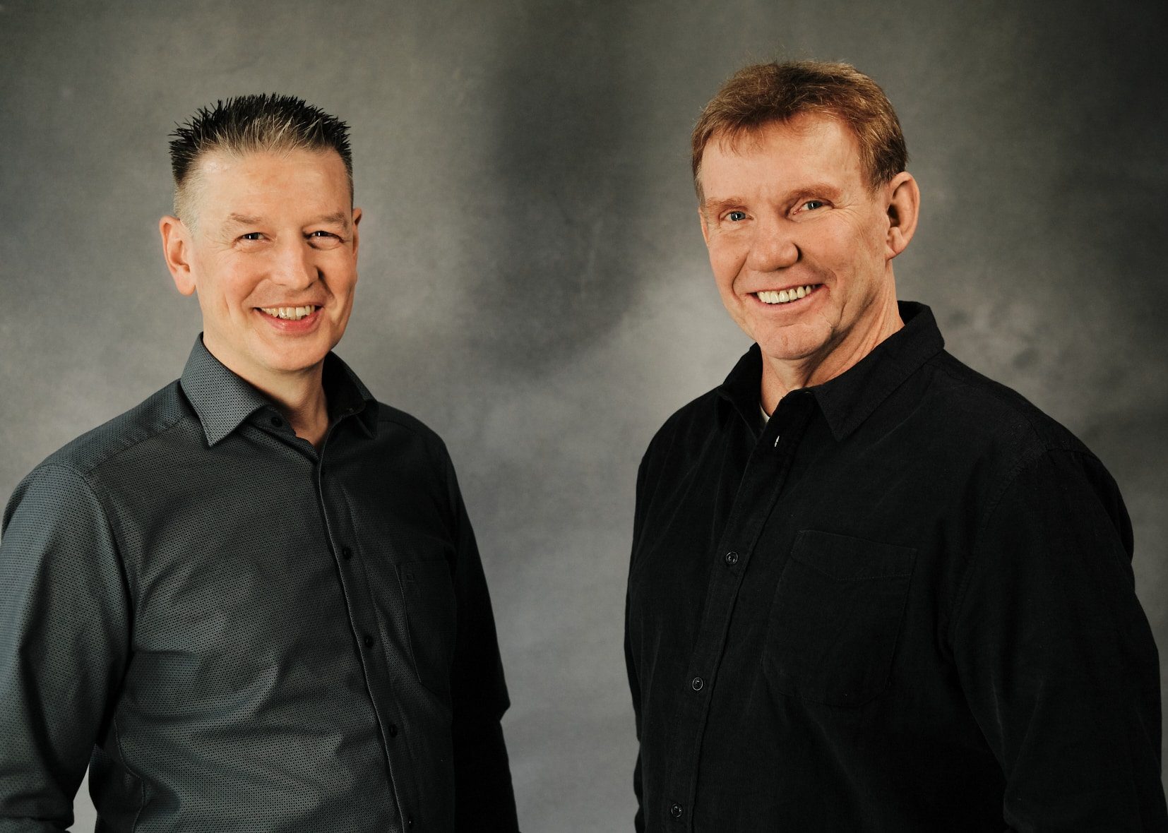 Thomas Mitzel und Klaus Kunzmann, Geschäftsführer der Inomess GmbH & Co. KG
